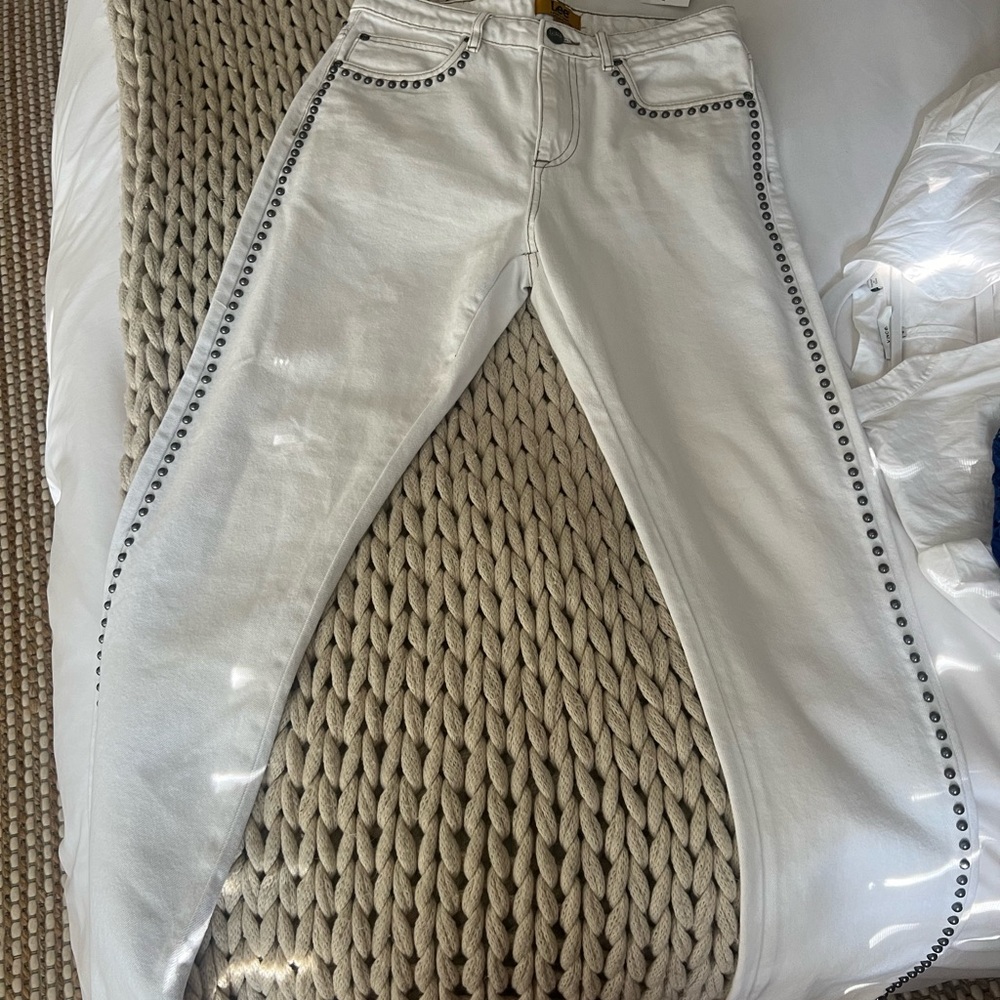 Studded Denim Jeans